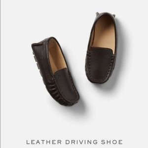 Leather driving shoe
